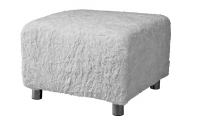 Taburet Klippan (Ikea) se sn&iacute;mateln&yacute;m potahem, rozměry 54 x 54 x 39 cm, cena 1 390 Kč, IKEA