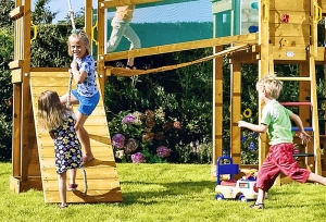 Bridge Modul je největším rozšiřujícím prvkem pro tento typ hřišť. Cena 12 955 Kč (JUNGLE GYM, prodává VLADEKO)