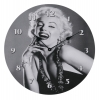 Nástěnné hodiny Marilyn, kov a plast, cena cca 1 490 Kč, KARE.