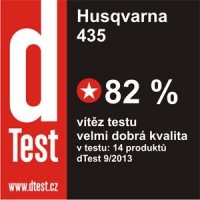 Husqvarna 435 vítězem dTestu motorových pil