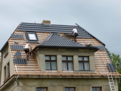 Rekonstrukce střechy tradiční vícegenerační vily