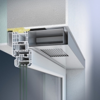 Schüco VentoTherm, horizontalni instalace