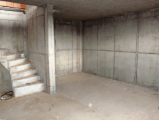 Bílá vana z betonu PERMACRETE (ilustrační fotografie)