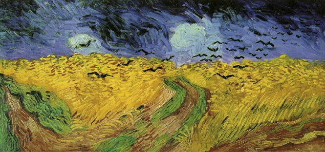 Nejlépe to vyjádřil geniální holandský malíř Van Gogh, když tvrdil: „Není modrá bez žluté a oranžové, když maluješ modrou, pak maluj i žluť a oranž!“ Modrá ale fascinovala i celou řadu dalších malířů, například Moneta stejně jako Claude Lorraina.