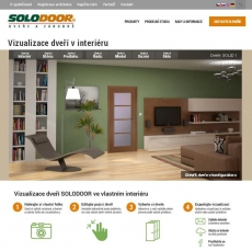 SOLODOOR | Nový web | Vizualizace dveří v interiéru