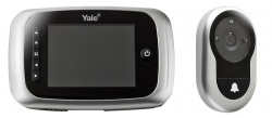 Dveřní kukátko Yale s funkcí nahrávání je vhodné do standardního 14mm otvoru, disponuje automatickým ukládáním obrazu na SD kartu (NEXT).