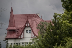 Střecha Ruukki na vile Paula ve Vysokých Tatrách.