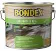 Bondex Decking Oil 2.50 L obnovuje přírodní vzhled dřeva a vytváří vodoodpudivý efekt.