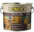 Bondex Exotic Oil 2.50 L kvalitní teakový olej dodá dřevu vysokou odolnost proti vodě.
