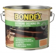Bondex Extreme Decking Oil je extrémně odolný napouštěcí olej na vodní bázi s vysokou penetrační schopností.