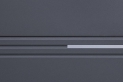 Hörmann - trojitá drážka T s dekorem ve vzhledu oceli vloženým do prostřední drážky.