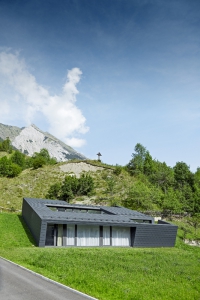 Moderní design, nejnovější technologie a příroda švýcarských Alp...vše do sebe překvapivě zapadá.
