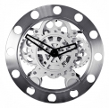 Nástěnné hodiny Time Machine, Ø 34 cm, vyrábí Invotis, www.naoko.cz