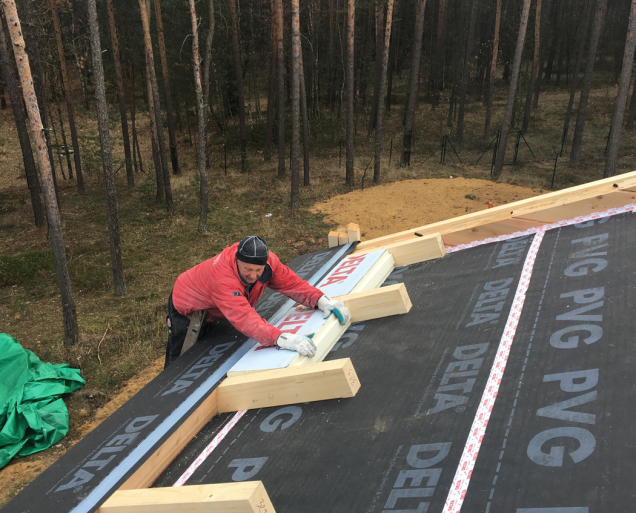 Nadkrokevní zateplovací systémy se díky nadstandardním tepelnětechnickým vlastnostem těší stále větší oblibě projektantů i investorů. (Zdroj: Dörken, s. r. o.)