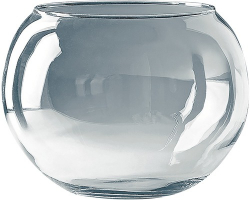 Akvárium v podobě skleněné koule o objemu 8 litrů (zdroj: Hornbach)