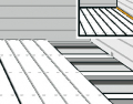 Po výstavbě základní konstrukce zahradního domku můžete krok za krokem položit vnitřní podlahu. Vaznicové spojky pro upevnění použijte i uvnitř domku. Tím zajistíte střechu před vichřicí. Z venkovní strany pak na štít nainstalujte ochranu proti větru