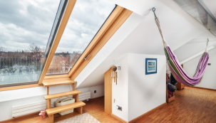 Střešní dveře Solara pro ploché i šikmé střechy