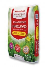 Hnojivo trávníkové, 10 kg (zdroj: Mountfield)