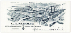 Pohled na továrnu z roku 1845 (zdroj: STIEBEL ELTRON)