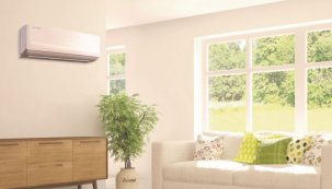 Klimatizace AIR26 typu split v interiéru