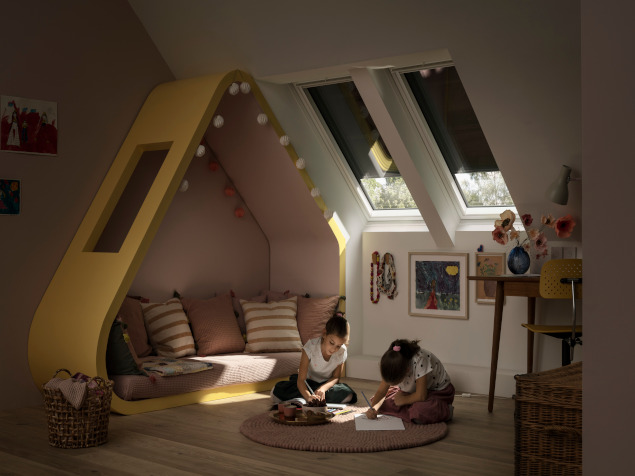 VELUX lehká venkovní roleta VELUX XXL