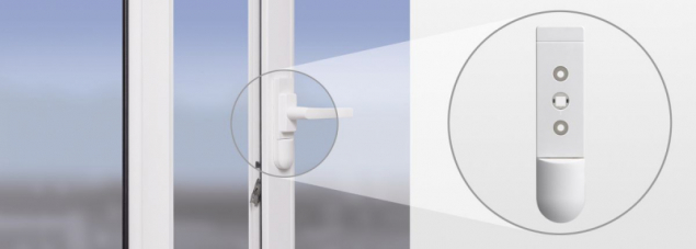 Chytrá domácnost a okenní kontakt, kontrola otevřených oken - ABB-free@home