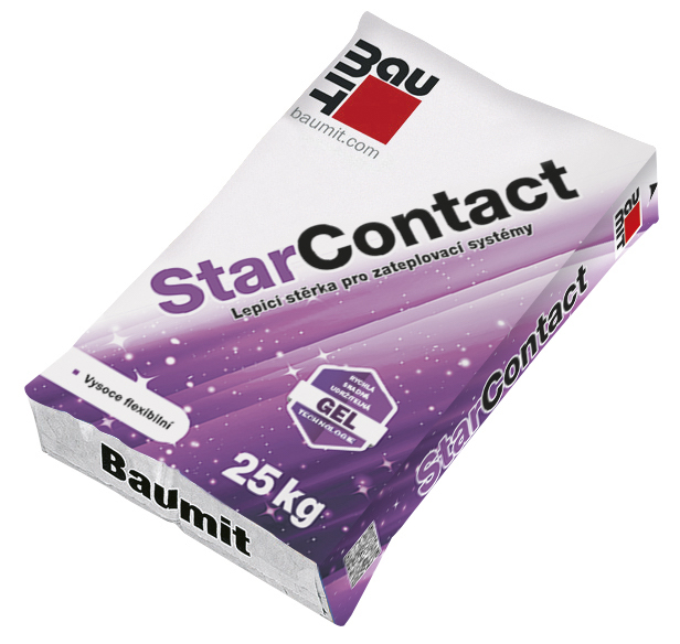 Lepicí a stěrkovou hmotu Baumit StarContact