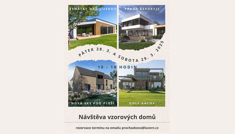 Den otevřených dveří v domech společnosti LUCERN