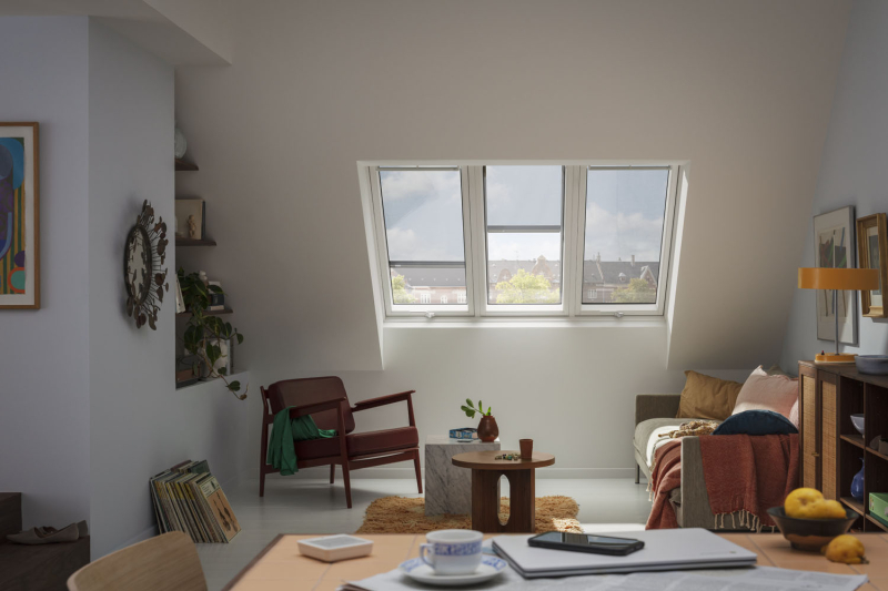 VELUX průhledná venkovní roleta