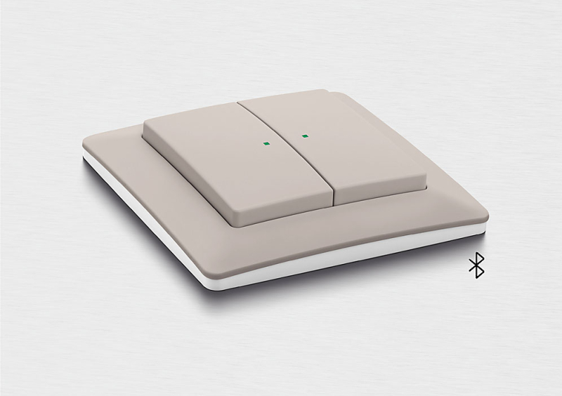  Chytrý vypínač Zoni ABB-free@ home® flex nerozeznáte od běžných vypínačů designové řady Zoni Zdroj: ABB