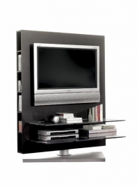 Praktický stojan MediaCentre na televizi a další příslušenství (Porada), design T. Calzoni, rozměry 112 x 158 x 58,5 cm, cena 119 515 Kč, EUROLUX INTERIÉRY.
