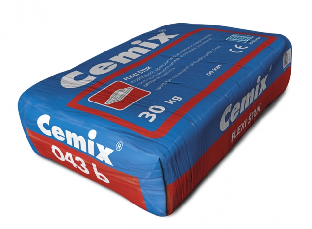 Flexi štuk pro provádění vnějších a vnitřních štukových omítek.