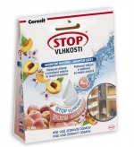 Nejen vaše kuchyň může vonět po broskvích, touto omamnou vůní si můžete provonět i váš šatník! Ceresit STOP VLHKOSTI absorpční sáček s vůní broskví pohlcuje nadměrnou vlhkost a zápach a předchází tím vzniku plísní.