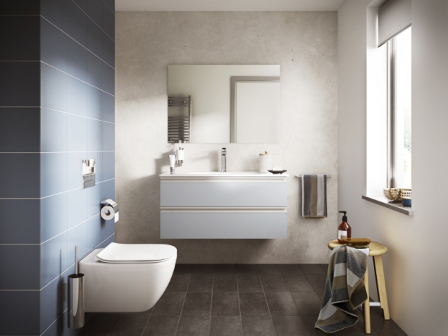 Kolekce TESI nabízí nejrůznější možnosti a varianty řešení jak pro klasické rodinné koupelny, tak pro samostatné toalety nebo menší koupelny k ložnicím apod. (Ideal Standard) Kolekce TESI nabízí nejrůznější možnosti a varianty řešení jak pro klasické rodinné koupelny, tak pro samostatné toalety nebo menší koupelny k ložnicím apod. (Ideal Standard)