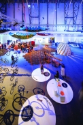 Finalisté Ceny Czech Grand Design 2016: Výrobce - mmcité1 / lavička Construqta a odpadkový koš Minium (David Karásek), kolekce houpaček Swing on! (BOA DESIGN)