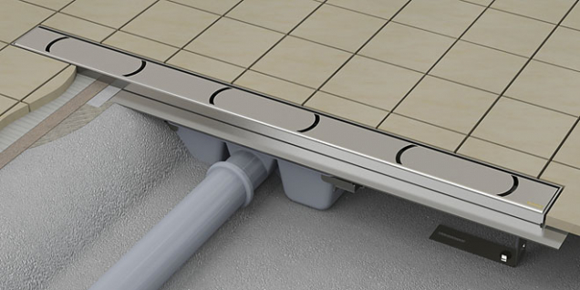 Ravak dodává žlábky o délce 30 až 1050 mm, vhodné i do úzké niky nebo atypického prostoru. Garantovaný průtok 60 l vody za minutu zajišťuje bezproblémový provoz koupelny.
