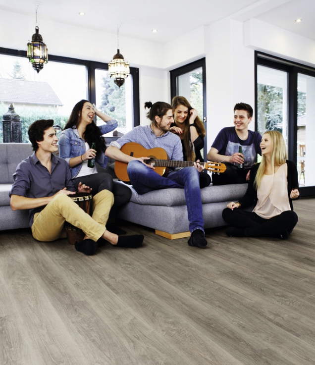 Vinylová podlaha Wineo, kolekce 600 wood, dekor Aurelia Grey (kpp.cz)
