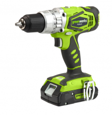 AKU vrtačka s příklepem Greenworks G24CD 24V (Zdroj: Mountfield)