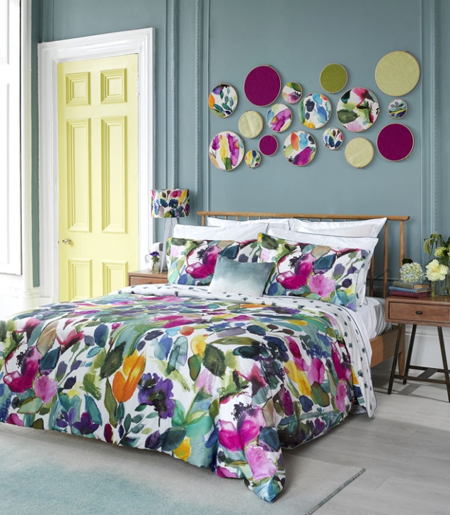 6. Povlak na přikrývku, 4 velikosti od 130 x 200 cm až do 260 x 220 cm, 100% bavlněný satén, Bluebellgray, www.amara.com