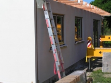 Ačkoli to nebývá před dokončením zvykem, dostala Iva od svého domu již klíče