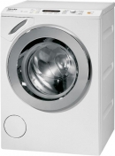 Pračka Softtronic W 4144 WPS (MIELE), A+/A/A, náplň 1-6 kg, plně elektronické řízení, množstevní automatika, voštinový buben, základní, speciální + přídavné programy, 400-1 400 ot/min, pračka byla vysoce hodnocena v časopisu Test, cena 35 990 Kč, MIELE