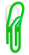 Nástěnný věšák Clip (Balvi), kov, 6 x 17,5 x 4 cm, cena 155 Kč/1 ks, www.homemania.cz