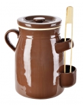 10. Zelák – kyseláč: Hrnec kyseláč (2,5 l) slouží k přípravě doma nakládaných pokrmů, jako jsou kvašáky, utopenci, ryby, sýry a další lahůdky nakládané do oleje nebo octového nálevu. Výrobce: Orion (www.zasilkovyobchod.cz)