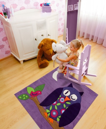 Koberec Kids 4049-48 z kolekce Playful (Arte Espina), ručně tuftovaný 100% akryl, 130 x 130 cm, cena 3 689 Kč, www.koberce-arte-espina.cz
