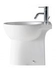 Samostatně stojící bidet Basic+ z kolekce Panorama pořídíte v rozměru 37 x 55 cm za 5 610 Kč (bez DPH), SAPHO