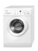 Pračka WAE 20361 BY z řady Maxx 7 (BOSH), 84,7 x 60 x 59 cm, náplň 1-7 kg, třída A+AC, plně elektronické řízení, vedle základních programů další speciální, několik volitelných funkcí (skvrny, předpírka, snadné žehlení aj.), množstevní automatika, 600-1 000 ot/min, dobře čitelný displej, otvírání dvířek 180 °, cena 14 990 Kč, BSH - DOMÁCÍ SPOTŘEBIČE