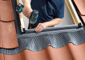 Montáž střešního okna vyžaduje zcela přesné dodržení pracovního postupu (VELUX)
