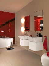 Umyvadlo Il Bagno Alessi dOt (LAUFEN), rozměry 59 x 49 cm, Cena (bez DPH) základní varianty 21 955 Kč, LAUFEN BATHROOM