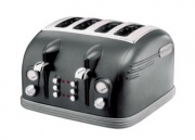 Firma DeLonghi uvedla na trh řadu spotřebičů Metropolis. Opékač topinek na čtyři krajíce stojí 4 990 Kč, LORENZI GROUP