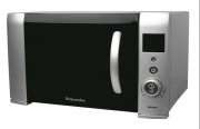 Mikrovlnná trouba EMS 20020 S (Electrolux), stříbrné provedení, rozměry 27,6 x 48,4 x 46,6 cm, mikrovlnný ohřev 800 W, digitální spínací hodiny, automatické programy, objem 20 l, průměr otočného talíře 27 cm, cena 2 590 Kč, AEG-ELECTROLUX